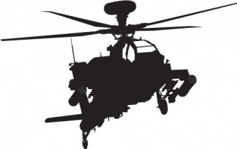 Naklejka Helikopter2