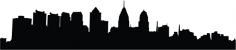 Naklejka Philadelphia
