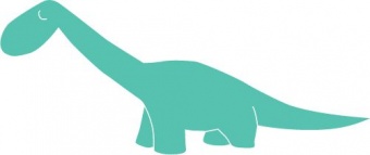 Szablon malarski Dinozaur 2
